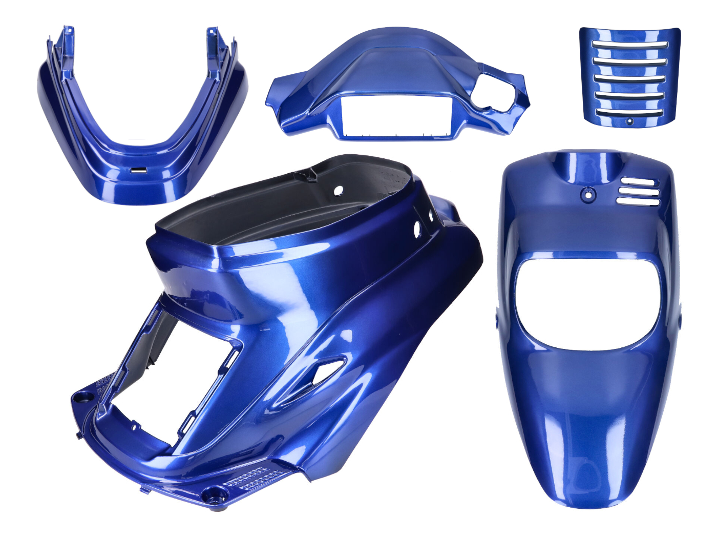 Parts For Scooters Body Plastics by TNT fairing kit blue metallic 5