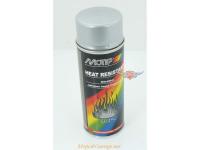 Paint spray can MOTIP silver 650 degrees heat resistant