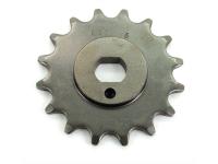 Chain sprocket Esjot pitch 415 for Florett egg tank type K54/0M, LF LH K54/32 D, 3-speed Mokick, Mustang Enduro, Moped, Flory MF12, MF 13, 20, 22, 23, Flott