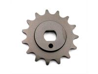 Chain sprocket 15 teeth pitch 415 for Kreidler Florett LF LH RMC, Flory MF 12, 13, 23, mokick, moped, moped