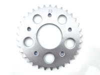 Sprocket 33 for Kreidler Florett LF, LH, RMC, RM, Flory