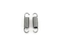 Brake spring set Pränafa 120 x 20 mm for Kreidler Florett RMC LF LH Mustang, Flory, Flott, MF 12, 13, 23, 24