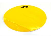 Sticker start number plate UFO yellow for moped moped motorcycle Enduro