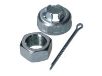 wheel nut M16 SW24 with cap and split pin for output shaft for Gilera Runner 125 FX SP 2T LC (DD Disc /Disc) [ZAPM07000]
