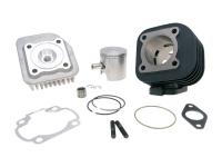 70cc Polini Racing Cylinder Kit Cast Iron 47mm Bore 10mm pin for Minarelli Horizontal AC Scooter Engines