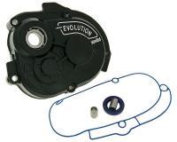 gear cover / transmission cover Polini Evolution for Piaggio NRG 50 Power AC (DT Disc / Drum) 06- [ZAPC45300]