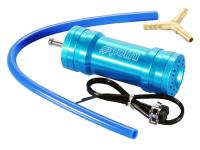 Boost Bottle Polini Blue CNC Expansion Racing Bottle - Polini universal parts for 50cc to 70cc scooters & mopeds