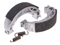 brake shoe set Polini 110x25mm w/ springs for drum brake for Vespa Modern LX 125 2V 06-09 E3 [ZAPM44100]
