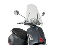 Vespa Scooter Accessories - Windshield by Puig GTS Touring clear for Vespa GTS 300 2008