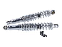 shock absorber set rear 320mm chromed