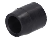 exhaust rubber grommet 22/25mm black for Yamaha DT 50 R (DT) 00-02 E1 (AM6) [5BK/ 5EC/ 5BL/ 3UN]
