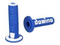 Domino A360 off-road grips (blue/white), Scooter Parts, Racing Planet USA