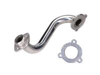 exhaust manifold stainless steel, unrestricted for Aprilia SX 50 11-13 (D50B) [ZD4PVG01/ H01/ L01/ M01/ SWA]