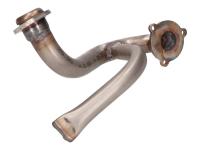 exhaust manifold stainless steel w/ choke tube mock, unrestricted for Aprilia SX 50 11-13 (D50B) [ZD4PVG01/ H01/ L01/ M01/ SWA]