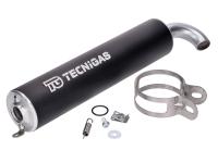 silencer Tecnigas aluminium black for Keeway Flash 50 2T