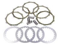 clutch disc / friction plate set MVT reinforced 5-friction plate type for Rieju MRT 50 SM Racing 15-17 (AM6)