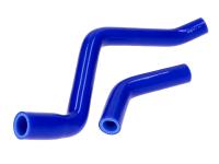coolant hose set silicone blue for Derbi Senda 50 R DRD Pro 05-11 (D50B) [VTHSA1A1A]