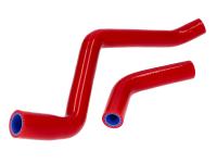 coolant hose set silicone red for Derbi Senda 50 R DRD Pro 05-11 (D50B) [VTHSA1A1A]