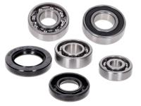 gearbox bearing set w/ oil seals for Motomojo Uptown 50 2T