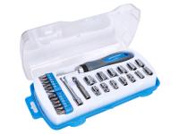Moped & Scooter Shop Everyday Repair Bench Tool Kits - 28-piece Ratchet screwdriver bit and socket set