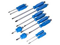 12 Piece Motorcycle Repair Hand Impact Screwdriver Kit - Small Portable Engineers Screwdriver Set for Scooter, Moped, Motorbike Everyday Maintenance