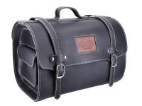 leather case black approx. 26 liters 38x27x26 for Vespa Classic PK 50 XLS Elestart Plurimatic V5S2T