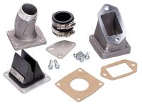 - Parts for Vintage Vespa Intake manifold system EGIG Performance 170 w/ reed block for Vespa Smallframe, Classic Vespa Scooters