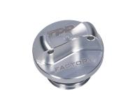 oil filler plug CNC TPR Factory silver M16 w/ sealing ring for Beta RR 50 Enduro 17 (AM6) Moric [ZD3C20001H02]