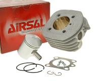 64cc Vintage Vespa Airsal Parts - Upgraded Sport Cylinder Kit 43.5mm for Piaggio & Vespa Mopeds, Vespa AL, ALX, NLX, Vespino T6 Classic Mopeds