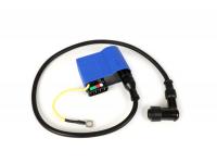 CDI set blue incl. spark plug connector and cable BGM PRO for Vespa Classic P150 X VLX1T
