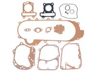 GY6 50cc Scooter Parts - Engine Gasket Set Complete for 12" wheel, 729mm drive belt for 139QMB, GY6 50cc (short engine)