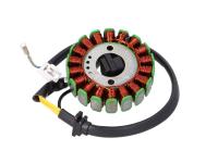 GY6 157QMJ QMJ157 Electrical Engine Parts 18 Coil Alternator Stator d=88.5mm for GY6 125, GY6 150