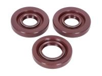 101 Octane Moped Parts Shop - FKM Complete Replacement Spare Engine Oil Seal Set for Puch Maxi (old engine type) Puch Maxi S, N and Supermaxi LG1 with E50 engines