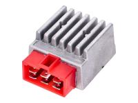 regulator / rectifier w/ flasher relay, red plug for Senda 50 SM DRD X-Treme LTD 14-17 (D50B) [ZDPABB01/ BL01]