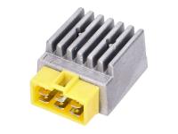 regulator / rectifier w/ flasher relay, yellow plug for Senda 50 SM DRD X-Treme LTD 14-17 (D50B) [ZDPABB01/ BL01]
