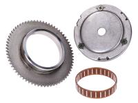 starter clutch assy with starter gear rim and needle bearing 13mm for Malaguti F12 Phantom 50 AC (07-) CPI Motor