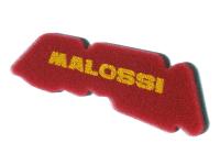 air filter foam Malossi double red sponge for Aprilia Sport City One 50 2T 08-11 E2 [ZD4SBA00/ ZD4TCA00]