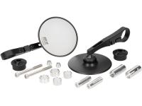 mirror set MOTO NOSTRA 1409 aluminum CNC 95mm round handlebar ends for Kymco Super 8 50 2T [LC2U90000] (KF10AA)