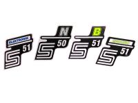 logo foil sticker for Simson S50, S51, N, B, Enduro, Elektronik, Scooter  Parts, Racing Planet USA