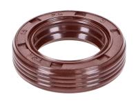 shaft seal ring Naraku FKM Premium 18x28x7/7.5 for Piaggio Diesis 50 2T AC (DT Disc / Drum) 01- [ZAPC341]