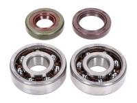 crankshaft bearing set Naraku SKF, FKM Premium C4 polyamide for Beta RR 50 Enduro 17 (AM6) Moric [ZD3C20001H02]