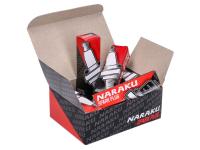 spark plug Naraku 14-R8-SSA (BR8HSA) - 10 pcs for Kymco Super 8 50 2T [LC2U90000] (KF10AA)