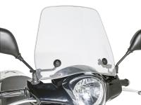 windshield Puig Trafic transparent / clear universal for Aprilia Scarabeo 200 4V 99-04 (Rotax engine) [ZD4PC/ ZD4SD]