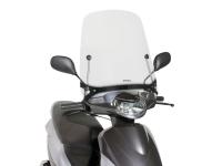 - 50cc Puig Scooter Accessories - Windshield Puig T.S. transparent / clear for Peugeot V-Clic. 50cc 2T & 4T China Scooters