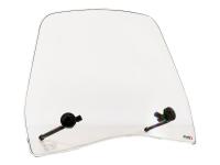 windshield Puig Urban transparent / clear universal for Kymco Super 8 50 2T [LC2U90000] (KF10AA)