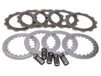 clutch plate set Top Performances reinforced 5-friction plate type for Derbi Senda 50 SM 00-01 Spain/ Italy (EBE050) [VTHSDR1FB]