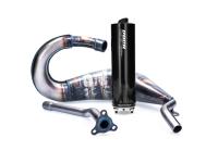 exhaust VOCA Cross Rookie 50/70cc black silencer for Sherco SM-R 50 Supermoto 14-17 E2 (AM6)