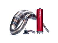 exhaust VOCA Cross Rookie 50/70cc red silencer for Sherco SM-R 50 Supermoto 14-17 E2 (AM6)