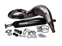 Racing Exhausts Yasuni Shop - Yasuni Cross ML MAX Exhausts in Black for Sherco 50 SE-R, SE-RS, SM-R, SM-RS Motobikes