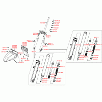 F06 fork & front fender